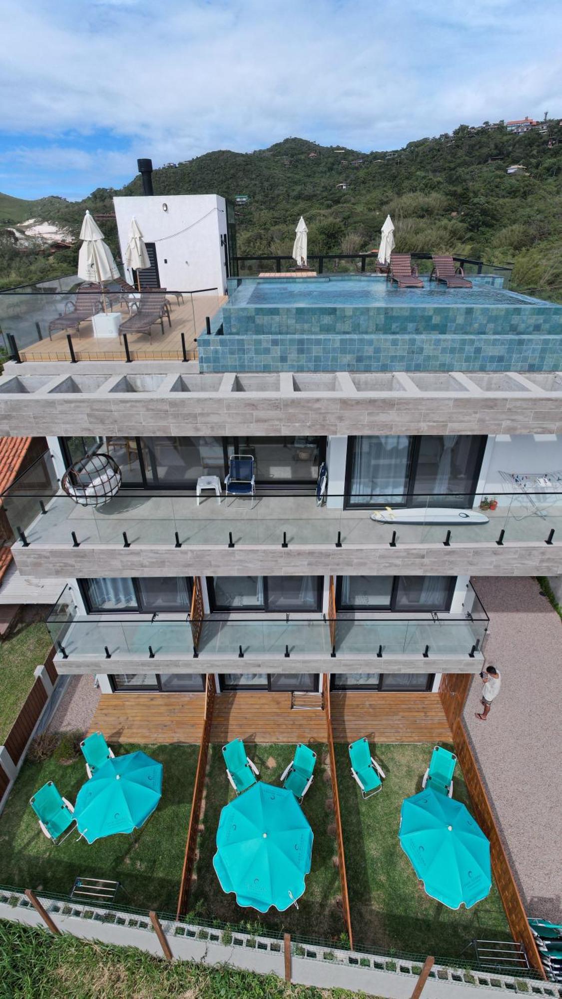 Casa Oceano Praia Do Rosa, Apartamentos Pe Na Areia, Praia Do Rosa Dış mekan fotoğraf